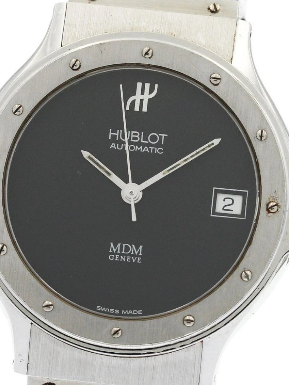 HUBLOT MDM Classic 1581.1 Date black Dial Automatic Men's Watch_965410